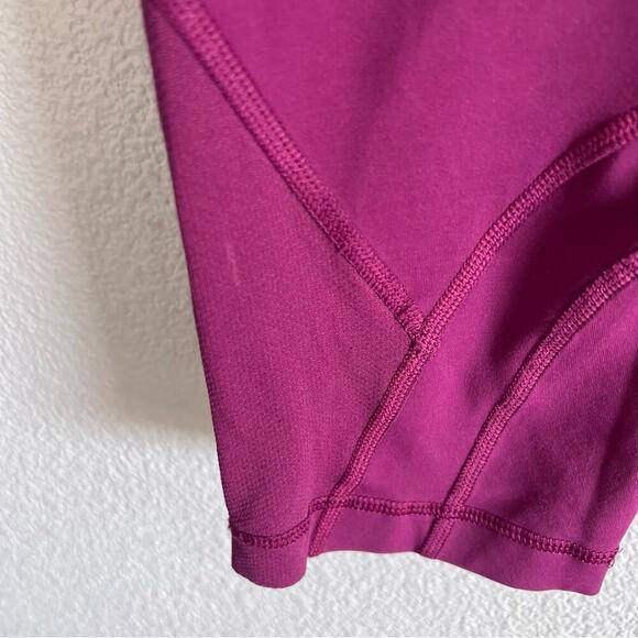 Lululemon Dashing Purple Ace Spot Magenta Run Inspire Crop II Leggings - Picture 9 of 16